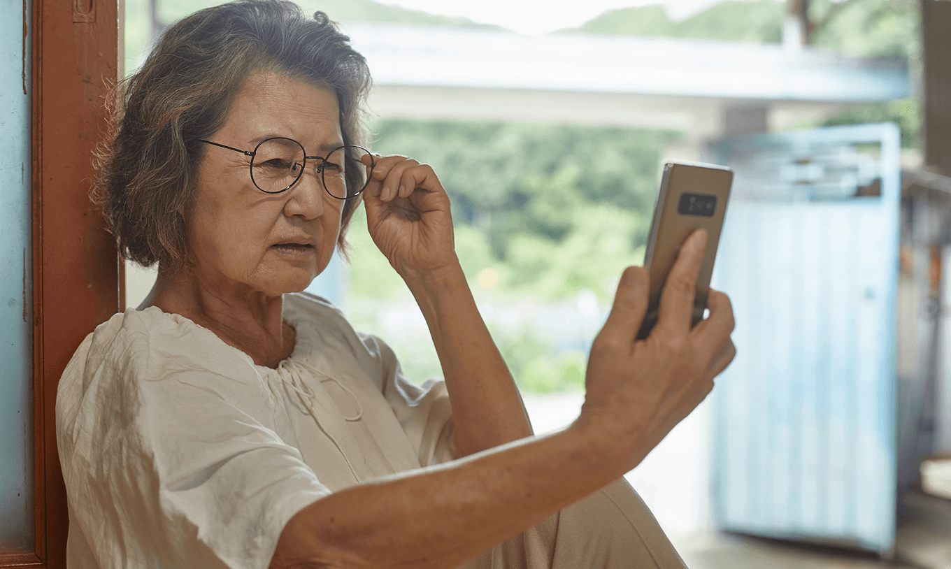 Stages of presbyopia