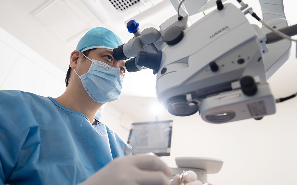 Lens Implantation Process